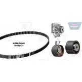 Водяной насос, помпа + комплект зубчатого ремня OPTIBELT WP1022 KT 1520 W1 ZRK 1463 Volvo V70 1 (875, 876) Универсал 2.3 T AWD 250 л.с. 1997 – 2000