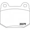 Тормозные колодки, дисковые, комплект BREMBO 799877 6PRPXS H3KJ JA0 P 23 038