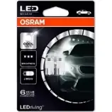 Лампа светодиодная W5W LEDRIVING PREMIUM 1 Вт 12 В 6000K OSRAM W 5W Toyota Corolla (E150) 10 Седан 1.8 VVTi (ZRE142) 140 л.с. 2010 – 2024 8XCI1 2850CW02B