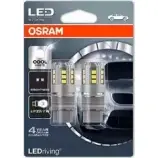 Лампа светодиодная P27W LEDRIVING STANDART 2.5 Вт 12 В 6000K OSRAM 4052899385702 3547CW02B 4 J4AY4 809972