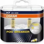 Лампа галогеновая H7 FOG BREAKER 55 Вт 12 В OSRAM 62210FBRHCB 4052899039766 810600 8ZYQ 3SN
