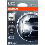 Лампа светодиодная C5W LEDRIVING STANDART 0.5 Вт 12 В 6000K OSRAM Opel Movano (B) 2 Грузовик 2.3 CDTI RWD (EV) 136 л.с. 2014 – наст. время 696N UDJ 6441CW01B 4052899333369