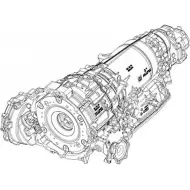 Автоматическая коробка передач ZF PARTS Audi A8 (D4) 3 2009 – 2017 1087.066.008 DIDLZ 8 P 55 FLH