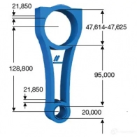 Шатун IPSA co008400 1438651563 11S8 DN