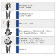 Коленвал IPSA ck001601 1437473472 KASA C - Изображение 2