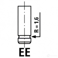 Впускной клапан IPSA 8112000013712 C Y2J2 Mitsubishi Mirage 5 (CJ, CL) Хэтчбек 2.0 D 94 л.с. 1995 – 2003 vl128900