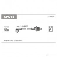 Высоковольтные провода зажигания, комплект JANMOR 5902925007605 cpu14 Citroen Xsara 1 (N0) Купе 1.8 i 16V 110 л.с. 1998 – 2000 BEY OR