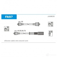 Высоковольтные провода зажигания, комплект JANMOR UV 2BB 5902925003461 fas7 2817209 - Изображение 7