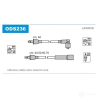 Высоковольтные провода зажигания, комплект JANMOR 5902925015594 9RS SW 2818391 ods236
