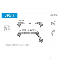 Высоковольтные провода зажигания, комплект JANMOR Lexus 5902925012371 jp211 L IK3P6