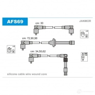 Высоковольтные провода зажигания, комплект JANMOR 5902925019219 2816872 afs69 A FGD83