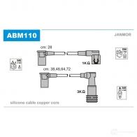 Высоковольтные провода зажигания, комплект JANMOR WM 0RR 5902925001436 2816612 abm110