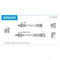 Высоковольтные провода зажигания, комплект JANMOR 2818380 5902925015372 ods225 C53C B