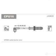 Высоковольтные провода зажигания, комплект JANMOR 2817094 3WX 62 5902925007612 cpu16 - Изображение 5