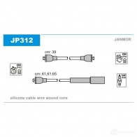 Высоковольтные провода зажигания, комплект JANMOR 5902925018366 jp312 42MIRW B 2818049