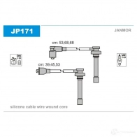 Высоковольтные провода зажигания, комплект JANMOR jp171 5902925018113 Mitsubishi Pajero 2 (V3, V2, V4) Внедорожник 3.0 V6 24V (V43W. V23W) 177 л.с. 1997 – 1999 N CH4S17