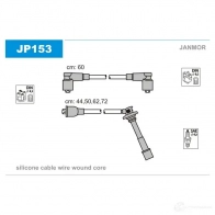 Высоковольтные провода зажигания, комплект JANMOR 5902925017932 UC 1AA jp153 Toyota Corolla (E100) 7 Хэтчбек 3д 1.8 GTi 4WD 110 л.с. 1992 – 1995