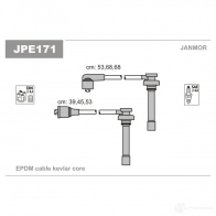 Высоковольтные провода зажигания, комплект JANMOR Mitsubishi Pajero 2 (V3, V2, V4) Внедорожник 3.0 V6 24V (V43W. V23W) 177 л.с. 1997 – 1999 jpe171 5902925019998 P2ZS GR