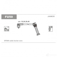 Высоковольтные провода зажигания, комплект JANMOR CUOA 71 5902925008367 fu50 2817344 - Изображение 4