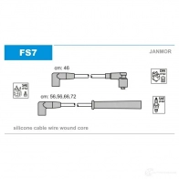 Высоковольтные провода зажигания, комплект JANMOR fs7 KVV5 R8 5902925004109 2817298