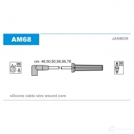 Высоковольтные провода зажигания, комплект JANMOR 5902925009586 KEMPM P Dodge am68