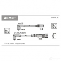 Высоковольтные провода зажигания, комплект JANMOR abm2p 2816635 J0W0 9 5902925013842