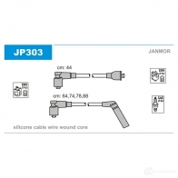 Высоковольтные провода зажигания, комплект JANMOR 2818040 0JZ F6 5902925018274 jp303
