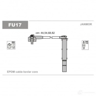 Высоковольтные провода зажигания, комплект JANMOR Ford Galaxy 1 (VX, VY, WGR) Минивэн 2.0 i 116 л.с. 1995 – 2006 5902925008053 97 O858E fu17