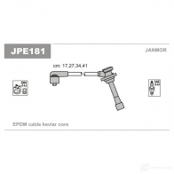 Высоковольтные провода зажигания, комплект JANMOR X9H1CJ 7 5902925021212 2818206 jpe181