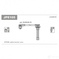 Высоковольтные провода зажигания, комплект JANMOR 5902925016355 3C1 ZNIB Honda Accord 5 (CE, CD, CF) 1993 – 1997 jpe105