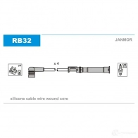 Высоковольтные провода зажигания, комплект JANMOR rb32 2818489 5902925020291 L9 ZQMIF