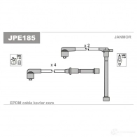 Высоковольтные провода зажигания, комплект JANMOR jpe185 Nissan Pathfinder (R50) 2 Внедорожник 3.3 V6 4WD 150 л.с. 1998 – 2000 0 66XFQ 5902925010476