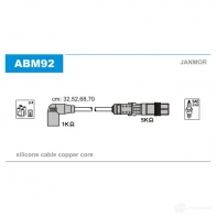 Высоковольтные провода зажигания, комплект JANMOR abm92 HCFK GC 5902925020895 2816728