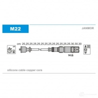 Высоковольтные провода зажигания, комплект JANMOR Mercedes E-Class (S210) 2 Универсал 5.4 E 55 T AMG 4 matic (274) 354 л.с. 2001 – 2003 N1FJB UZ m22 5902925020635