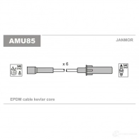 Высоковольтные провода зажигания, комплект JANMOR 5902925006424 A BHV38 Jeep amu85