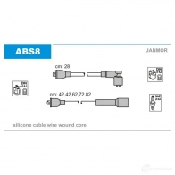Высоковольтные провода зажигания, комплект JANMOR 2816760 abs8 5902925014351 V7V IY