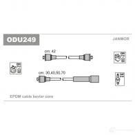 Высоковольтные провода зажигания, комплект JANMOR 5902925020512 odu249 82D 8OC 2818458