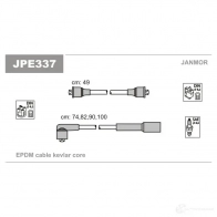 Высоковольтные провода зажигания, комплект JANMOR 5902925010087 WYH8 F jpe337 Mitsubishi Space Wagon 3 (N3, N4) Минивэн 2.0 (N33W) 133 л.с. 1992 – 1998