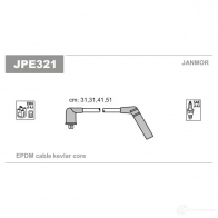 Высоковольтные провода зажигания, комплект JANMOR NN0X 1 jpe321 5902925009876 2818244
