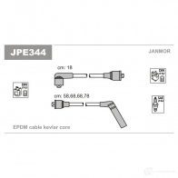 Высоковольтные провода зажигания, комплект JANMOR 2818266 14IH PD 5902925010155 jpe344