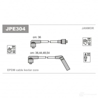 Высоковольтные провода зажигания, комплект JANMOR 5902925009678 BGV0 B 2818227 jpe304