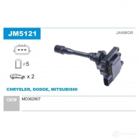 Катушка зажигания JANMOR jm5121 2817514 5902925205483 K9AE8 L - Изображение 2