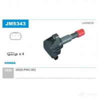 Катушка зажигания JANMOR 5902925209252 122100993 jm5343 68IF9 K