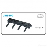 Катушка зажигания JANMOR jm5500 Chevrolet Lacetti 1 (J200) Хэтчбек 1.8 121 л.с. 2005 – 2025 GFC5 2C5 5902925214171
