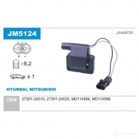 Катушка зажигания JANMOR jm5124 5902925205513 Mitsubishi Pajero 2 (V3, V2, V4) Внедорожник F4 2VA