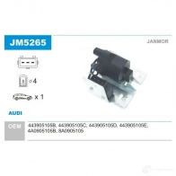 Катушка зажигания JANMOR 2817656 JBTT AL jm5265 5902925212658