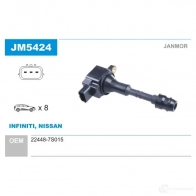 Катушка зажигания JANMOR RE DBZH Nissan Titan (A60) 1 Пикап 5.6 309 л.с. 2003 – 2024 5902925216161 jm5424