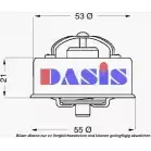 Термостат ож AKS DASIS 877213 21AGOFY MK OSU 750416N