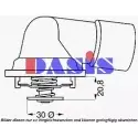 Термостат ож AKS DASIS E3ST P 1PYEAC Opel Vectra (B) 2 Хэтчбек 2.6 i V6 (F68) 170 л.с. 2000 – 2003 751637N