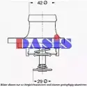 Термостат ож AKS DASIS Mercedes E-Class (W210) 2 Седан 4.2 E 420 (272) 279 л.с. 1996 – 1997 R7N O9PJ P4P1B 751949N